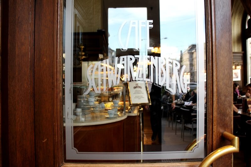 Wien Kaffeehaus Genuss-mit-fernweh.de Cafe Schwarzenberg