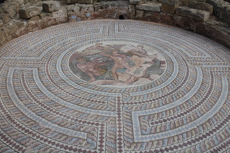 Paphos Zypern Travelguide Mittelmeer Genuss-mit-fernweh.de Archäologischer Park Paphos Archaeological parc Mosaike