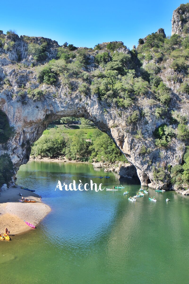 Ardèche Ardeche Reisebericht Reiseblog Genuss-mit-fernweh.de Pont d'Ard Daniela Reh Provence 