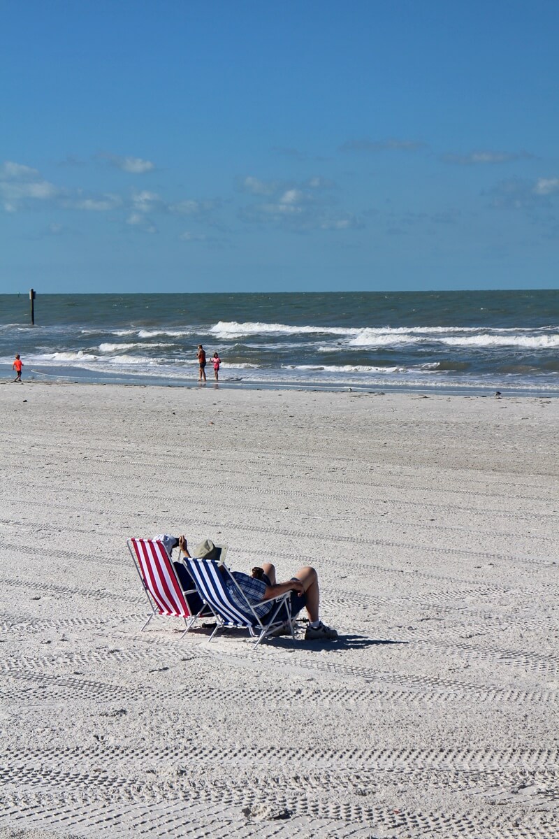 Clearwater Beach Florida USA Sunshine State Ausflugstip schönster Strand Floridas Rentner in Florida so will ich leben