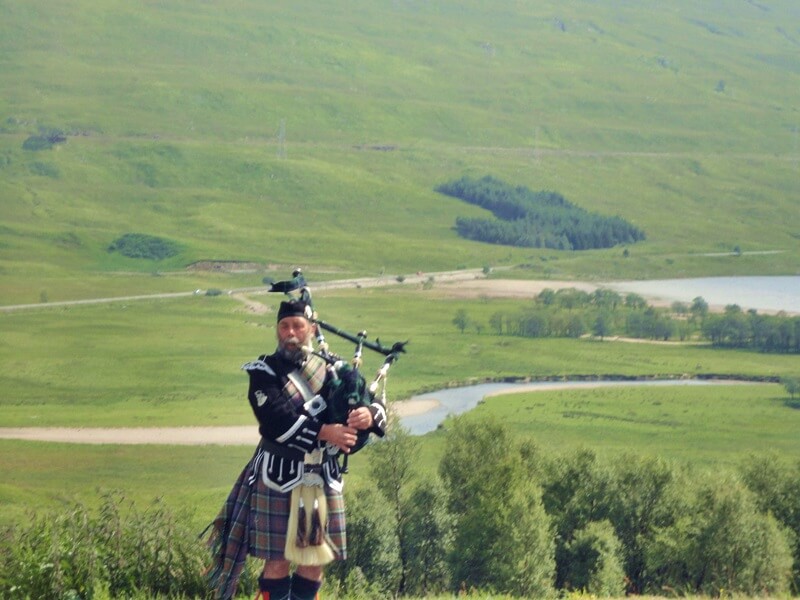 Schottland Inspirationen Reiseblog Genuss-mit-fernweh.de Dudelsack 